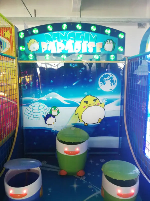 Penguin-Paradise-Ⅰ-game-machine-Amusement-Coin-Operated-sports-games-Tomy-Arcade