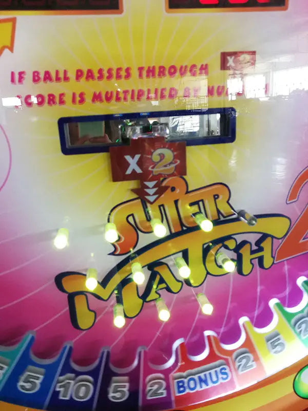 Super-Match-Wheel-game-machine-Amusement-Coin-Operated-Lottery-Ticket-Redemption-Electronic-games-Tomy-Arcade
