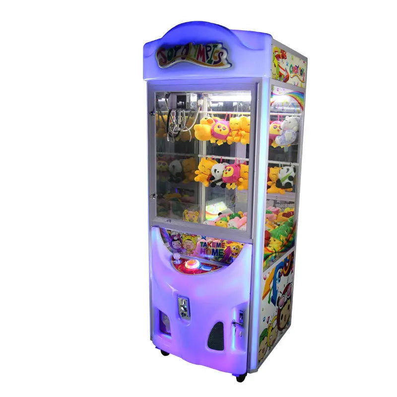 Crazy-toy-2-Claw-Game-Machine-Amusement-Coin-Operated-plush-vending-crane-claw-catcher-game-machine-for-amusement-parks-Tomy-Arcade