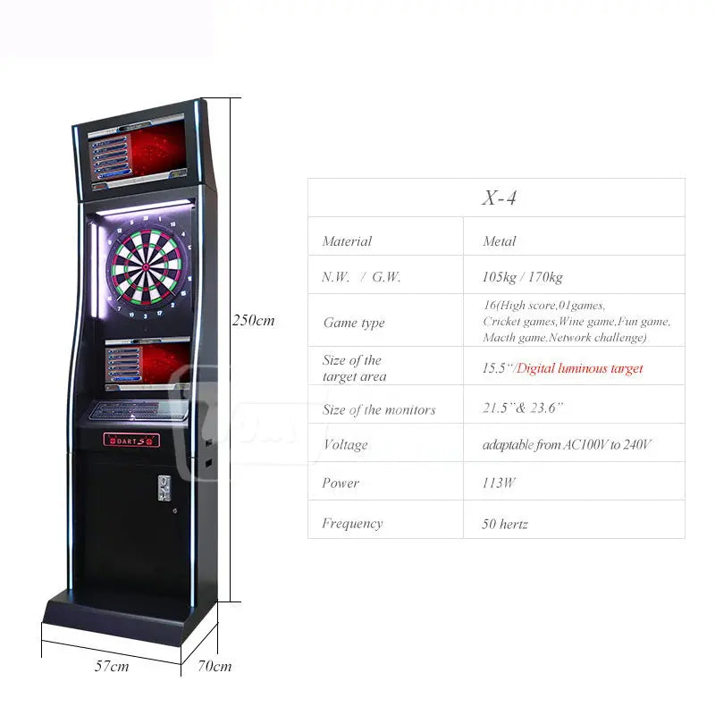 Coin-Operated-FEC-FFC-Dart-Amusement-Darts-Dartsbeat-Target-Shooting-Sports-Target-Arcade-Game-Machine-Tomy-Arcade