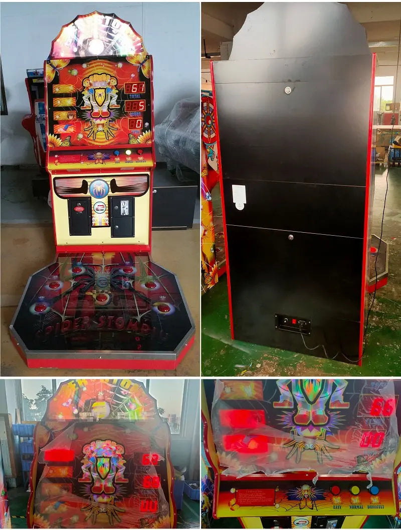 Spider-Stompin-Kids-sport-Game-Machine-Amusement-Coin-Operated-Carnival-Fun-electronic-Lottery-Redemption-Ticket-games-for-Game-Center-Tomy-Arcade