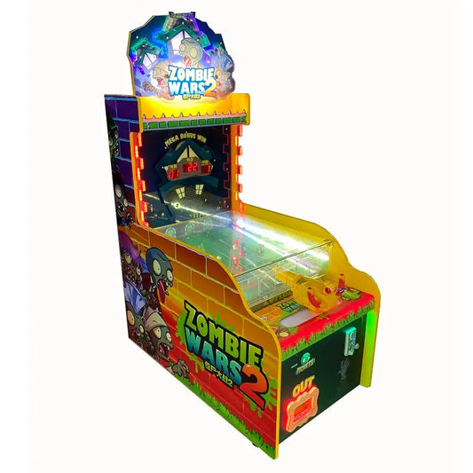 Zombie-Wars-2-shooting-ball-Amusement-Equipment-arcade-kids-game-machine-Tomy-Arcade