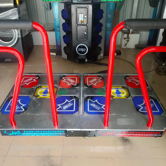 Pump-it-up-double-Pads-China-Direct-dancing-game-machine-tomy-arcade