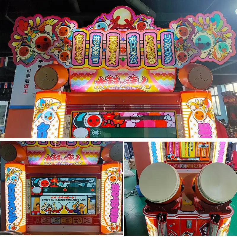 TAIKO-NO-TATSUJIN-14-太鼓達人-14-Taiko-Master-China-Direct-Musical-Arcade-for-Sale