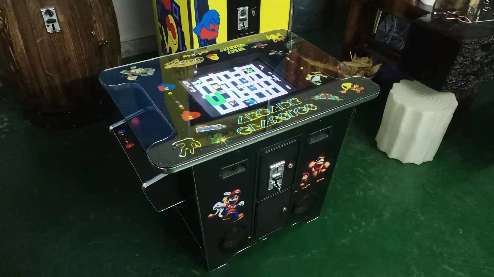 Cocktail-Video-Arcade-Game-machine-Indoor-Amusement-coin-operated-games-Tomy-Arcade