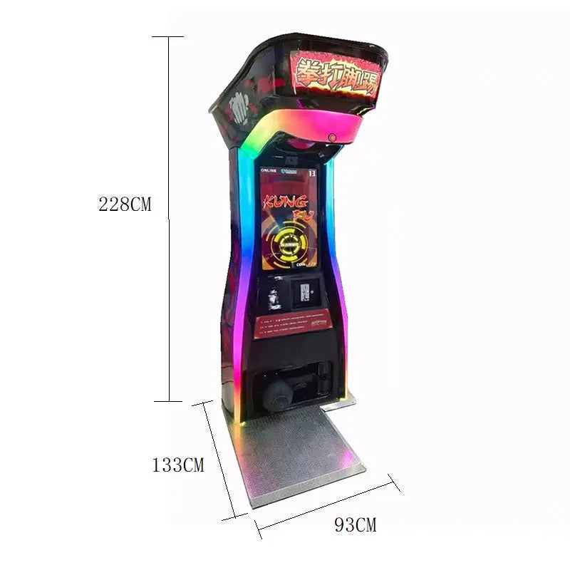 Kung-Fu-2-IN-1-Kickboxer-Amusement-Sports-Arcade-Game-Machine-Coin-Operated-Ticket-redemption-games-Tomy-Arcade