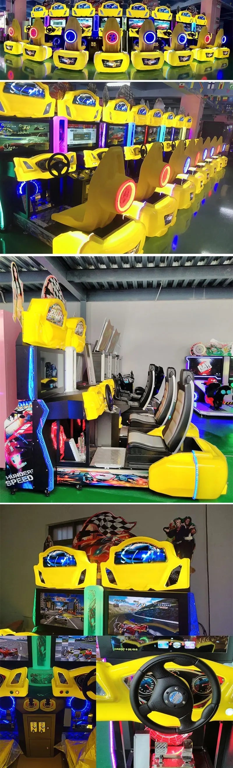 Outrun Car Race Double Game machine Classic Connection Racing games ...