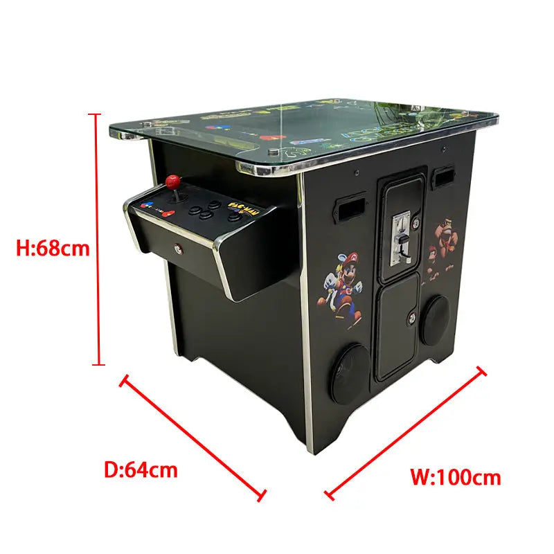 Cocktail Video Arcade Game machine Indoor Amusement coin operated games For Sale Wooden Arcade