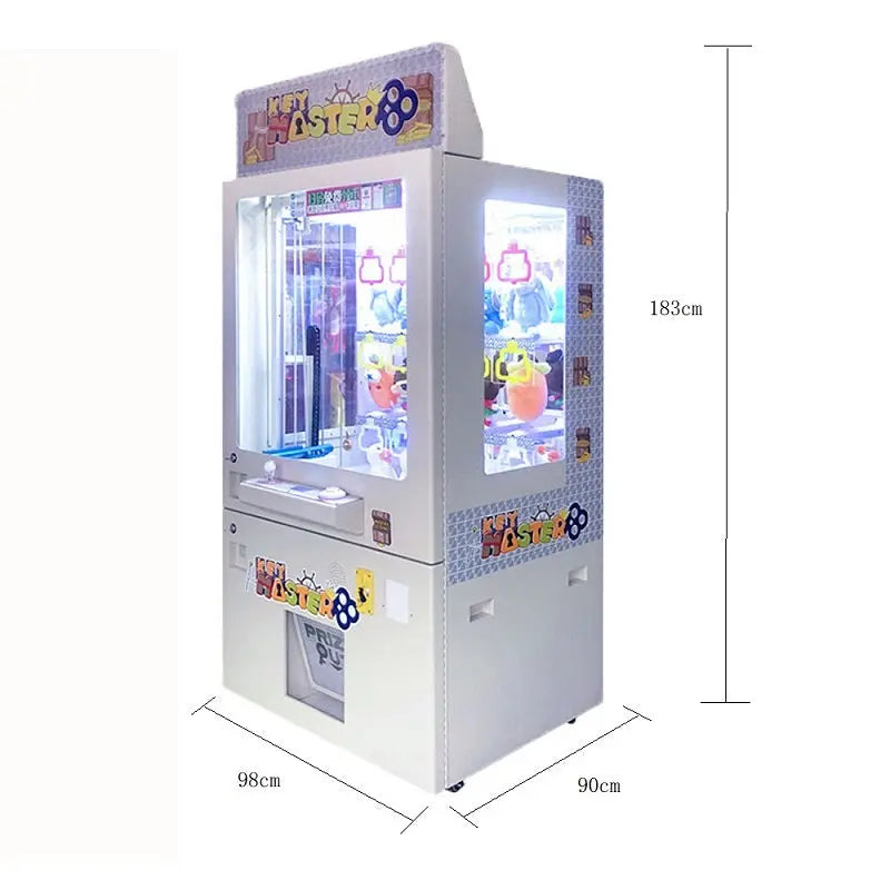 Key-Master-Prize-Master-game-machine-Golden-Key-Claw-Craziness-Bill-Acceptor-Toy-Gift-Cash-Operated-games-Tomy-Arcade