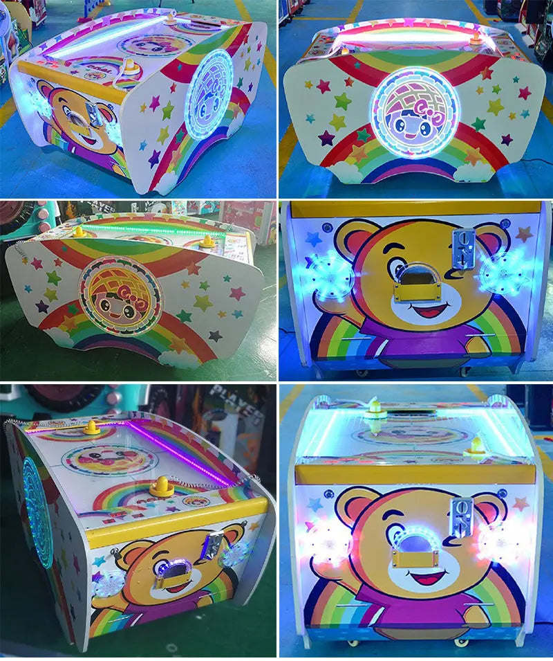 Sunflower-Kids-Air-hockey-Coin-Operated-Spots-game-machine-For-children-Tomy-Arcade
