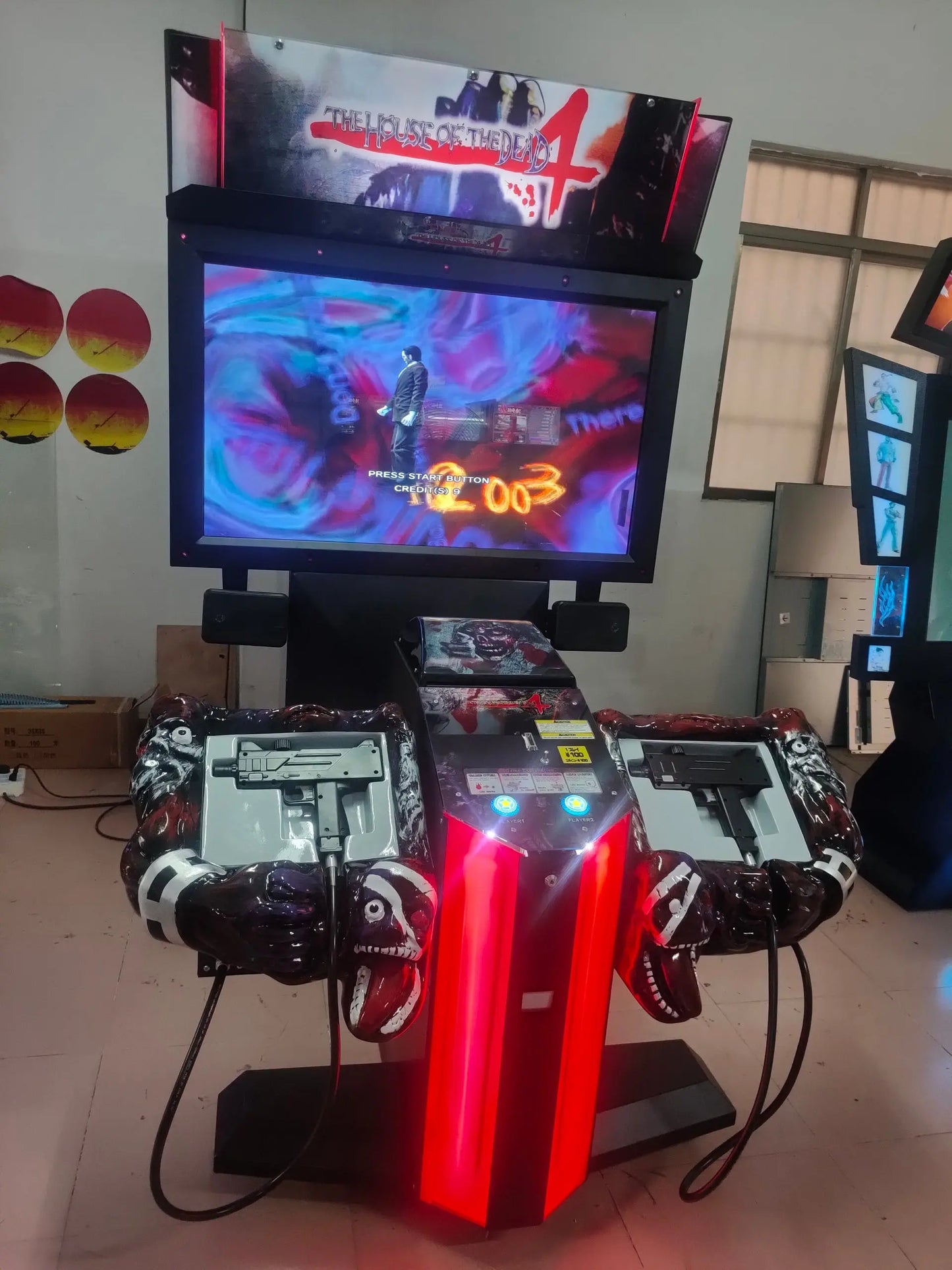 The-House-Of-The-Dead-4-IV-Coin-Operated-Video-Arcade-Shooting-Electronic-game-Machines-Distributor-Tomy-Arcade