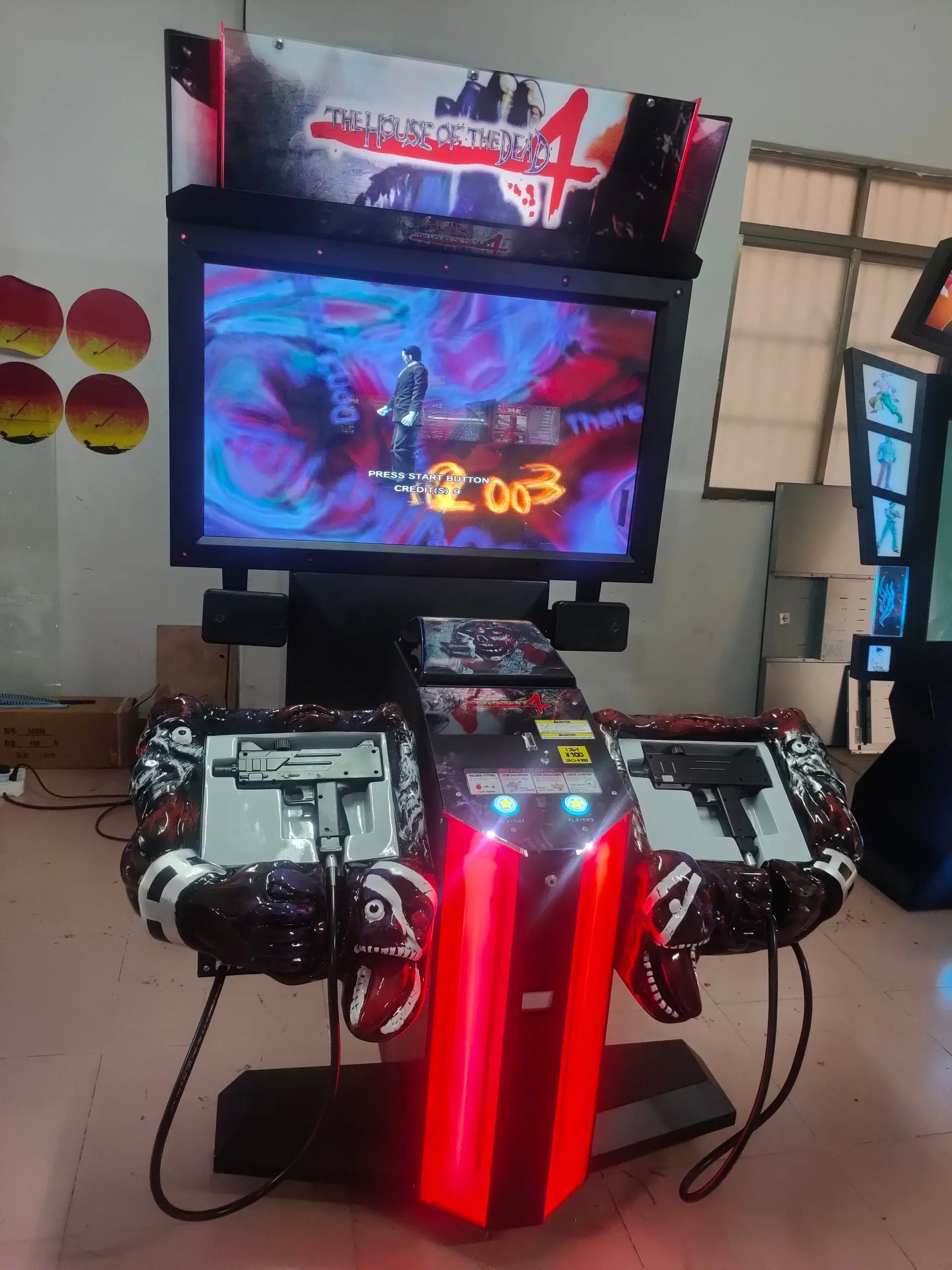 The-House-Of-The-Dead-4-IV-Coin-Operated-Video-Arcade-Shooting-Electronic-game-Machines-Distributor-Tomy-Arcade