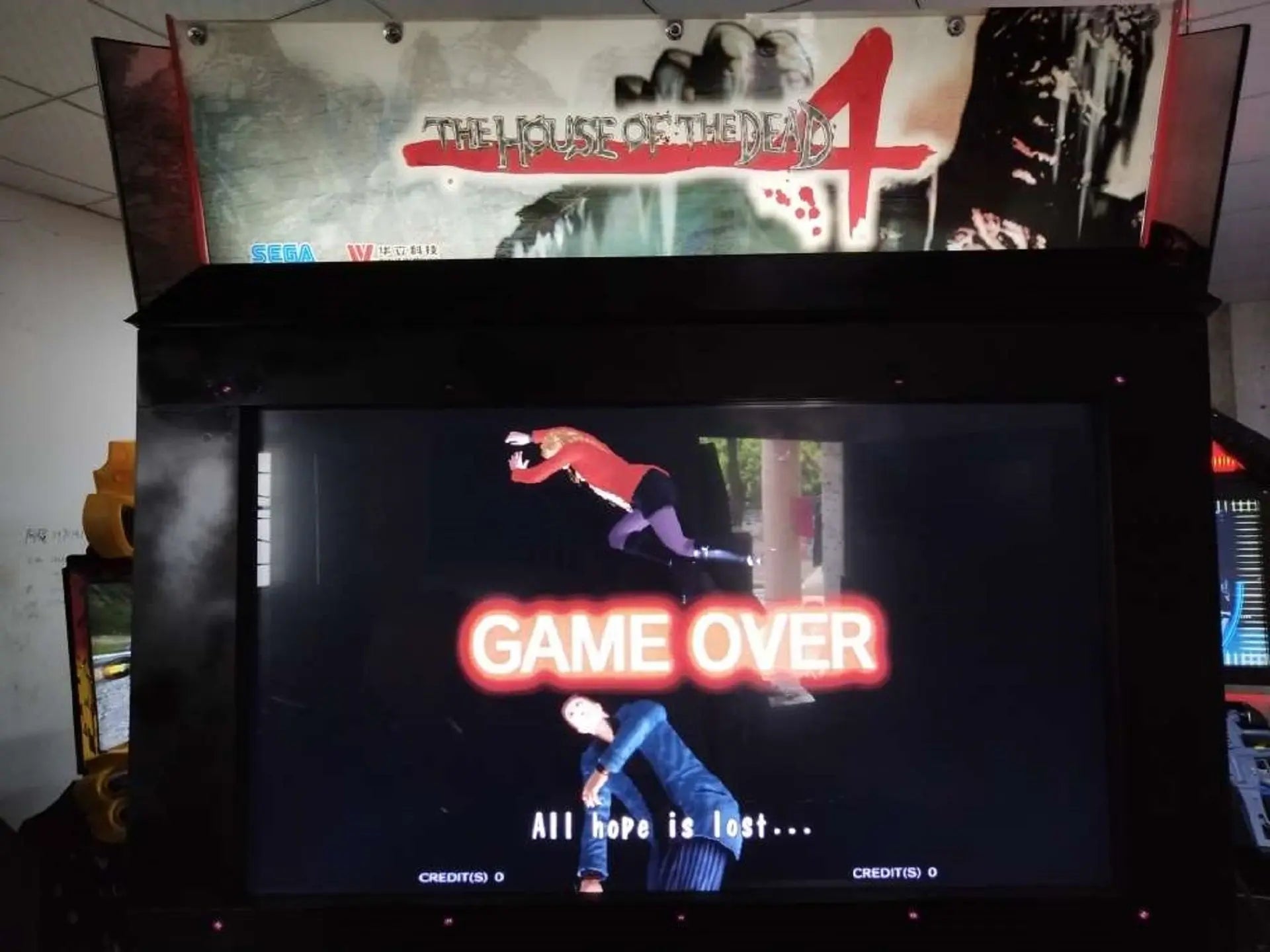 The-House-Of-The-Dead-4-IV-Coin-Operated-Video-Arcade-Shooting-Electronic-game-Machines-Distributor-Tomy-Arcade