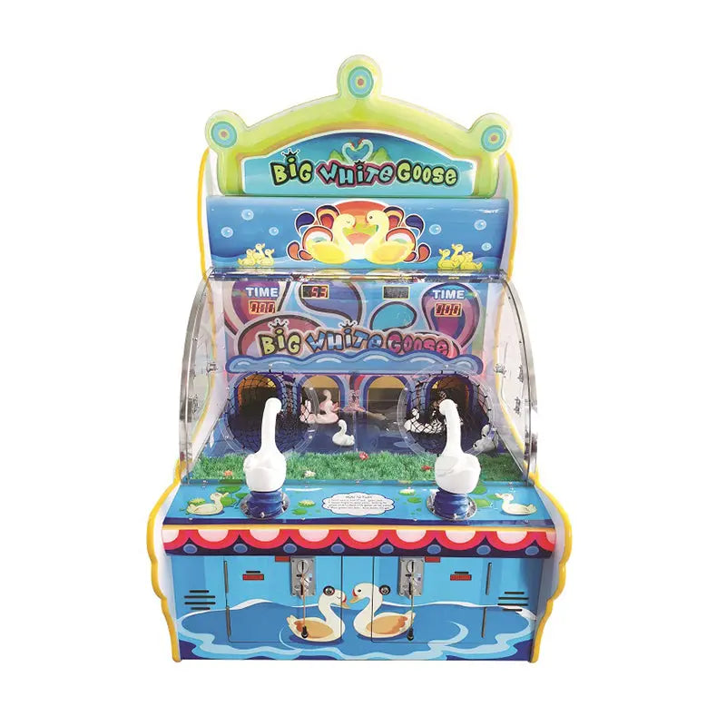 Big-White-Coose-Water-shooting-games-Coin-operated-ticket-Lottery-Redemption-Aracde-machine-for-children-Tomy-Arcade