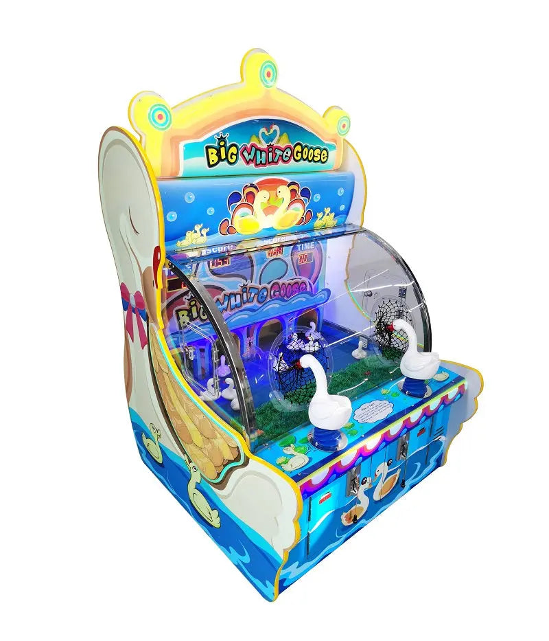 Big-White-Coose-Water-shooting-games-Coin-operated-ticket-Lottery-Redemption-Aracde-machine-for-children-Tomy-Arcade