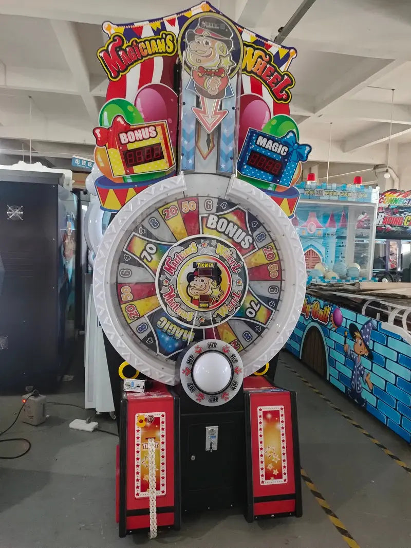 Magicians-Wheel-Lottery-Redemption-game-machine-Coin-operated-Ticket-Redemption-Electronic-Games-tomy-arcade