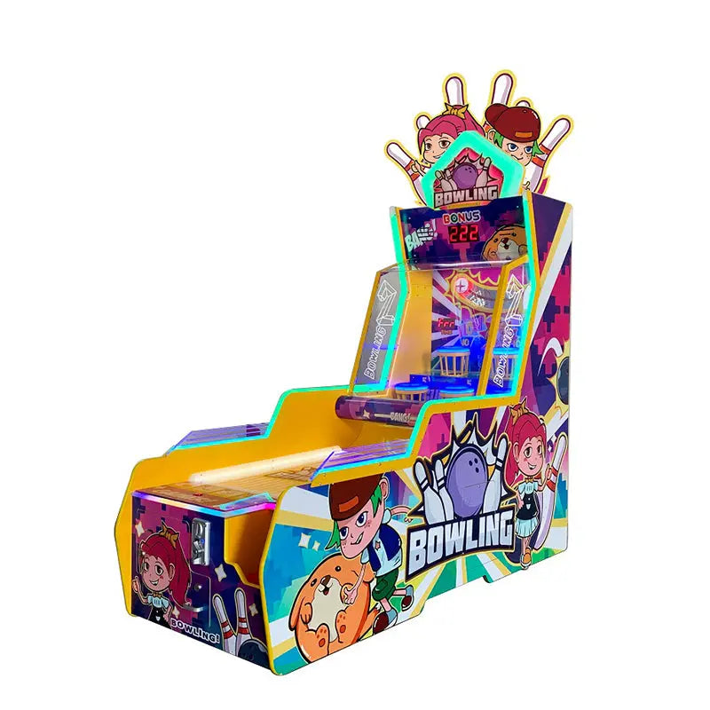 New-Bowling-Big-Dunk-single-Coin-operated-electronic-arcade-games-bowling-ball-game-machine-Tomy-Arcade