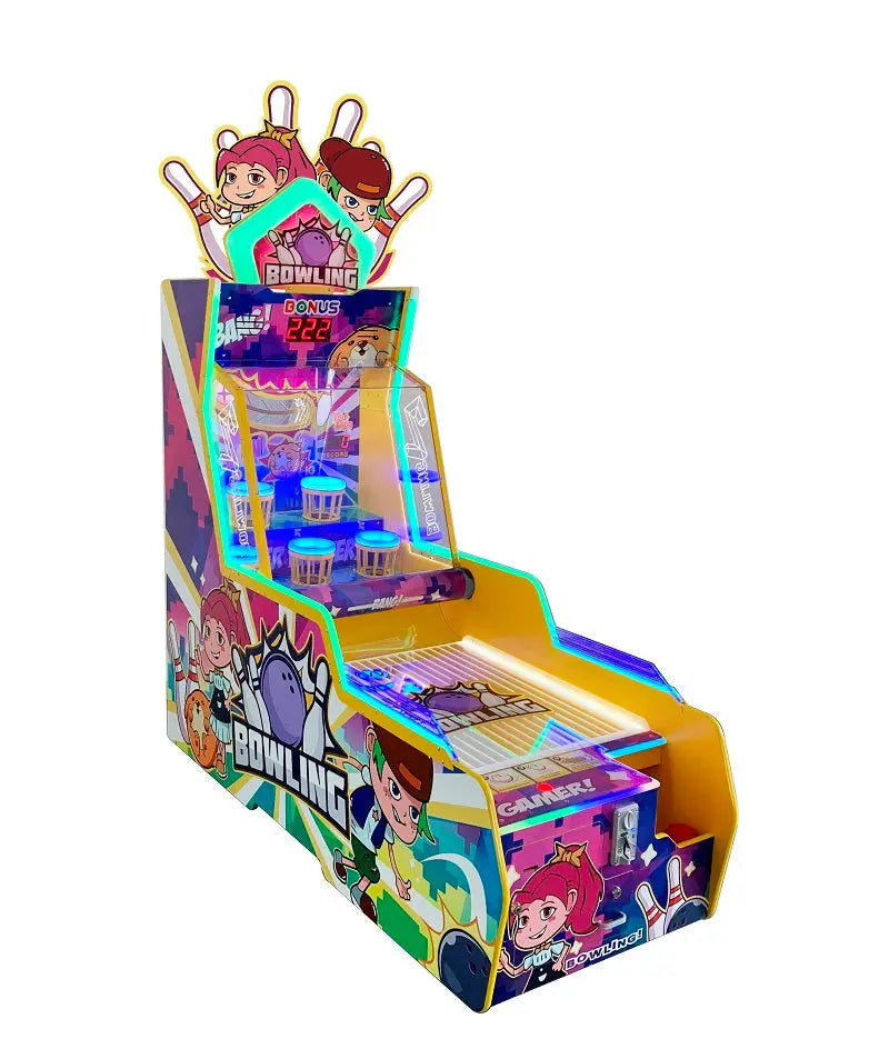 New-Bowling-Big-Dunk-single-Coin-operated-electronic-arcade-games-bowling-ball-game-machine-Tomy-Arcade