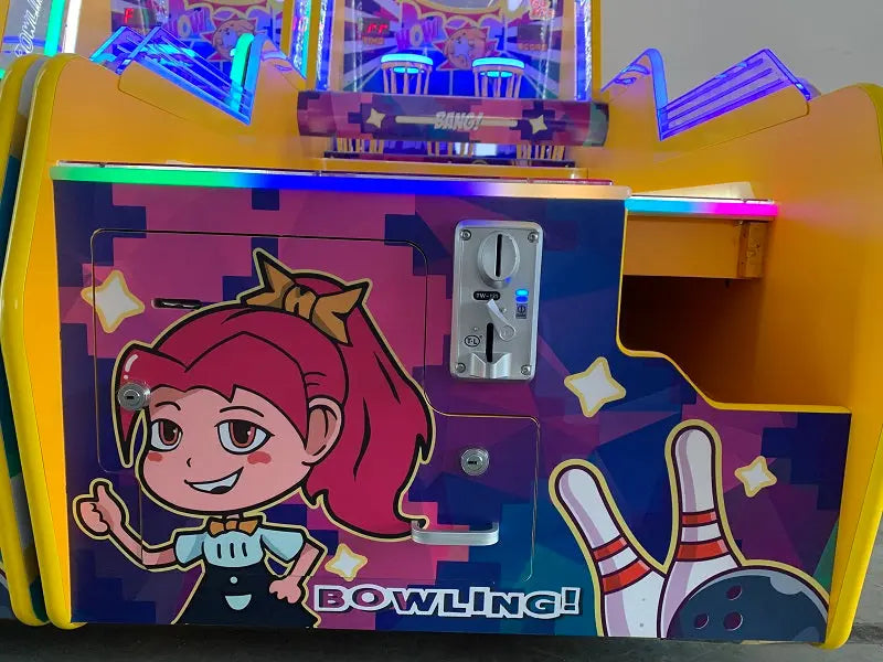 New-Bowling-Big-Dunk-single-Coin-operated-electronic-arcade-games-bowling-ball-game-machine-Tomy-Arcade
