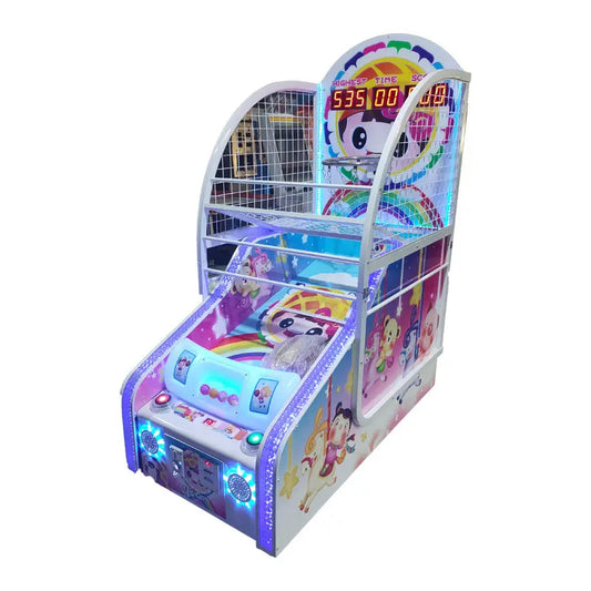 Sunflower-Kids-basketball-machine-Coin-operated-sport-game-machine-Tomy-Arcade