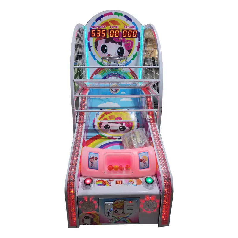 Sunflower-Kids-basketball-machine-Coin-operated-sport-game-machine-Tomy-Arcade