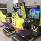 Daytona-USA-2-racing-car-Twin-Battle-on-the-edge-video-racing-arcade-games-Tomy-Arcade