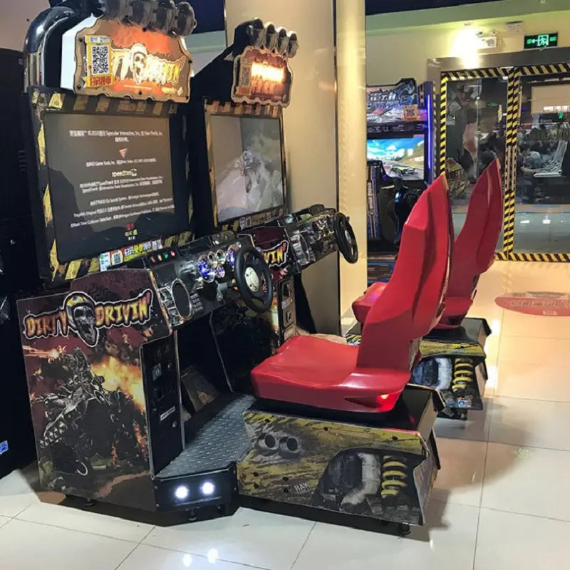 Dirty-Drivin-Racing-Driving-car-Simulator-Amusement-Coin-Operated-Arcade-games-Tomy-Arcade