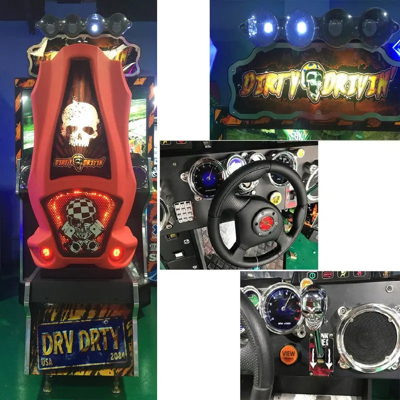 Dirty-Drivin-Racing-Driving-car-Simulator-Amusement-Coin-Operated-Arcade-games-Tomy-Arcade