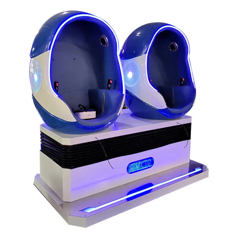 9D VR Egg chairs 2 players game machine-Guangzhou SQV Amusement