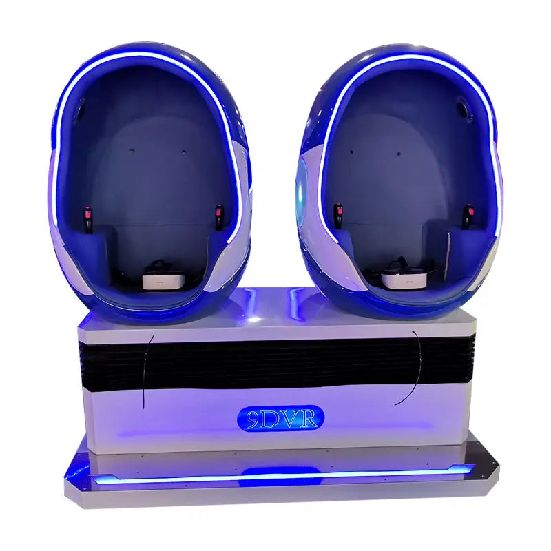 9D VR Egg chairs 2 players game machine-Guangzhou SQV Amusement