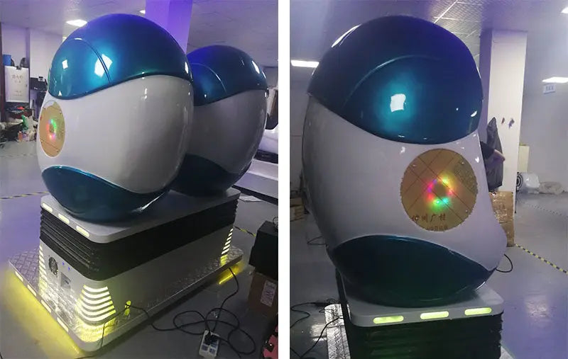 9D VR Egg chairs 2 players game machine-Guangzhou SQV Amusement