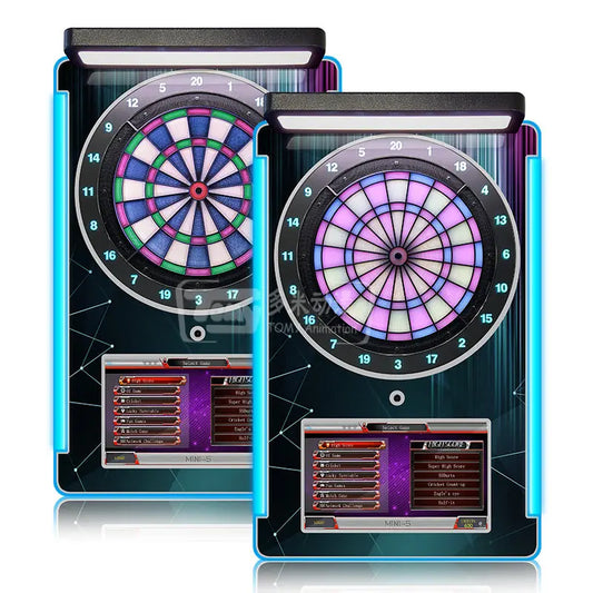 Dart-MINI-5-game-machine-Electronic-Darts-Gallery-lounge-Coffee-bar-shop-Arcade-Video-Games-Tomy-arcade