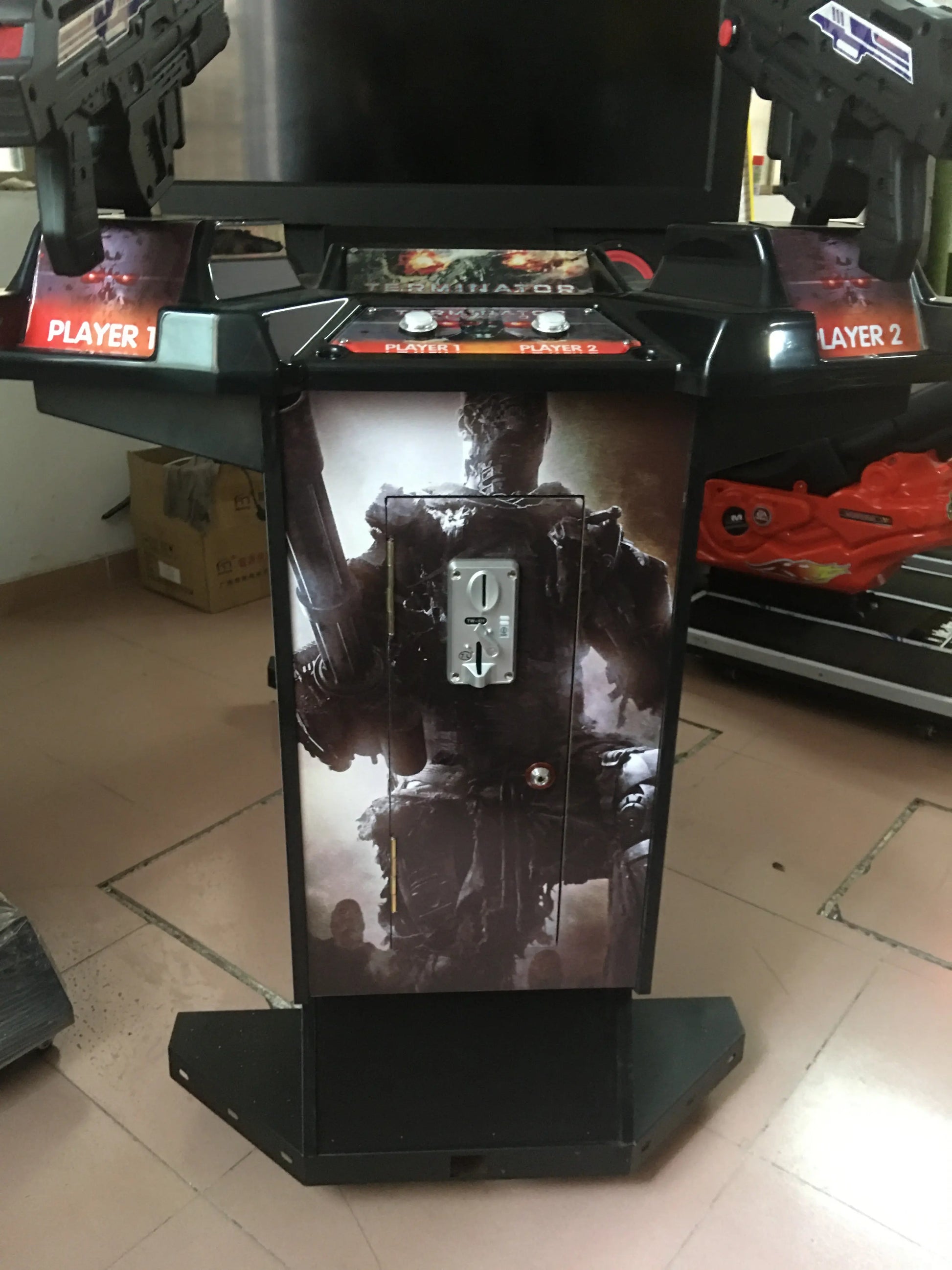 Erminator-Salvation-Shooting-Gun-Game-Machine-Exciting-Amusement-Arcade-Video-Gun-Shooting-games-Tomy-Arcade