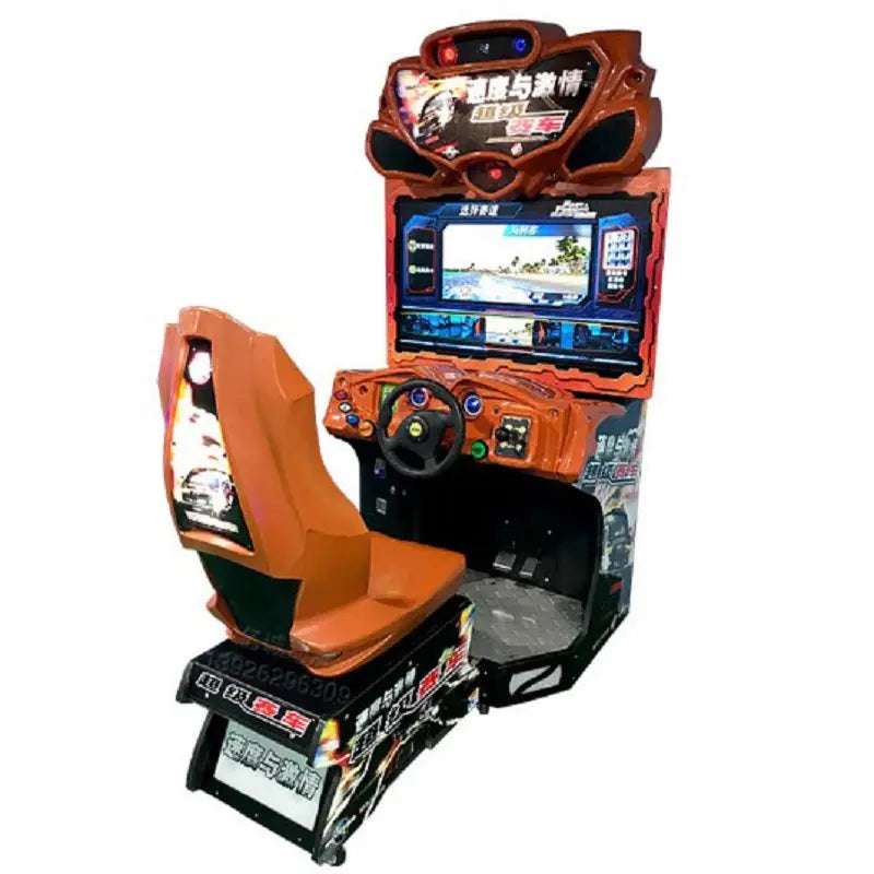 Super-Car-Racing-Arcade-Game-machine-Fast-&-Furious-Amusement-Coin-Operated games-Tomy-Arcade-workshop-process