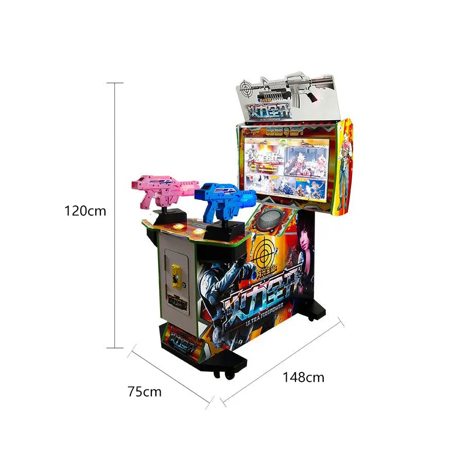 Full-fire-arcade-shooting-game-machine-Aliens-Vietnam-War-the-house-of-the-dead-for-kids-Tomy-Arcade