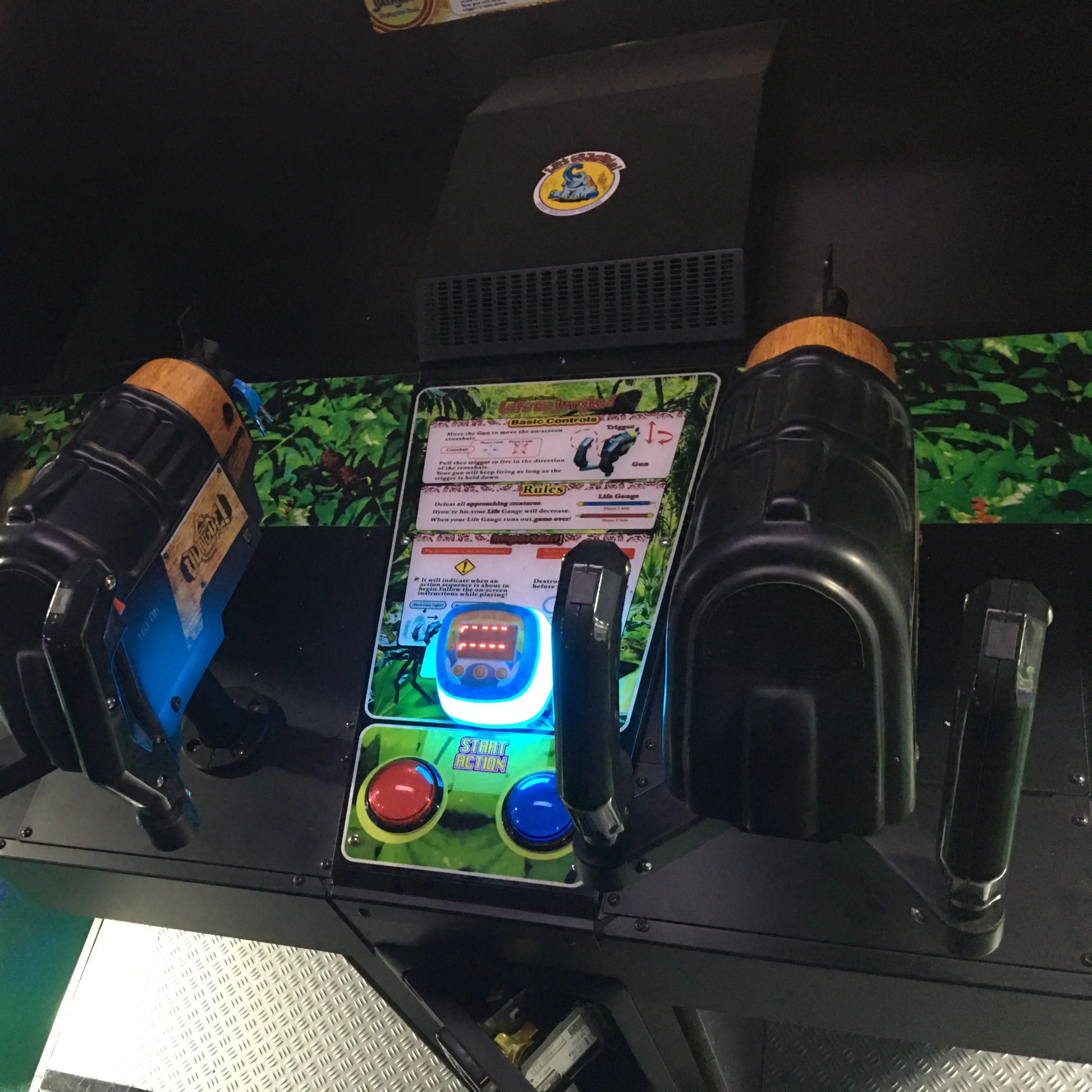 Lets-go-Jungle-Gun-Hunting-Games-Simulator-Amusement-Arcade-Coin-Operated-Wholesales-game-machine-Tomy-Arcade