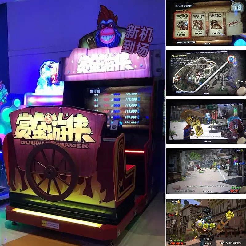 Bounty-Ranger-Shooting-Arcade-game-machine-Hot-Sale-Indoor-Amusement-Centre-2-Players-Coin-Operated-games-Tomy-Arcade