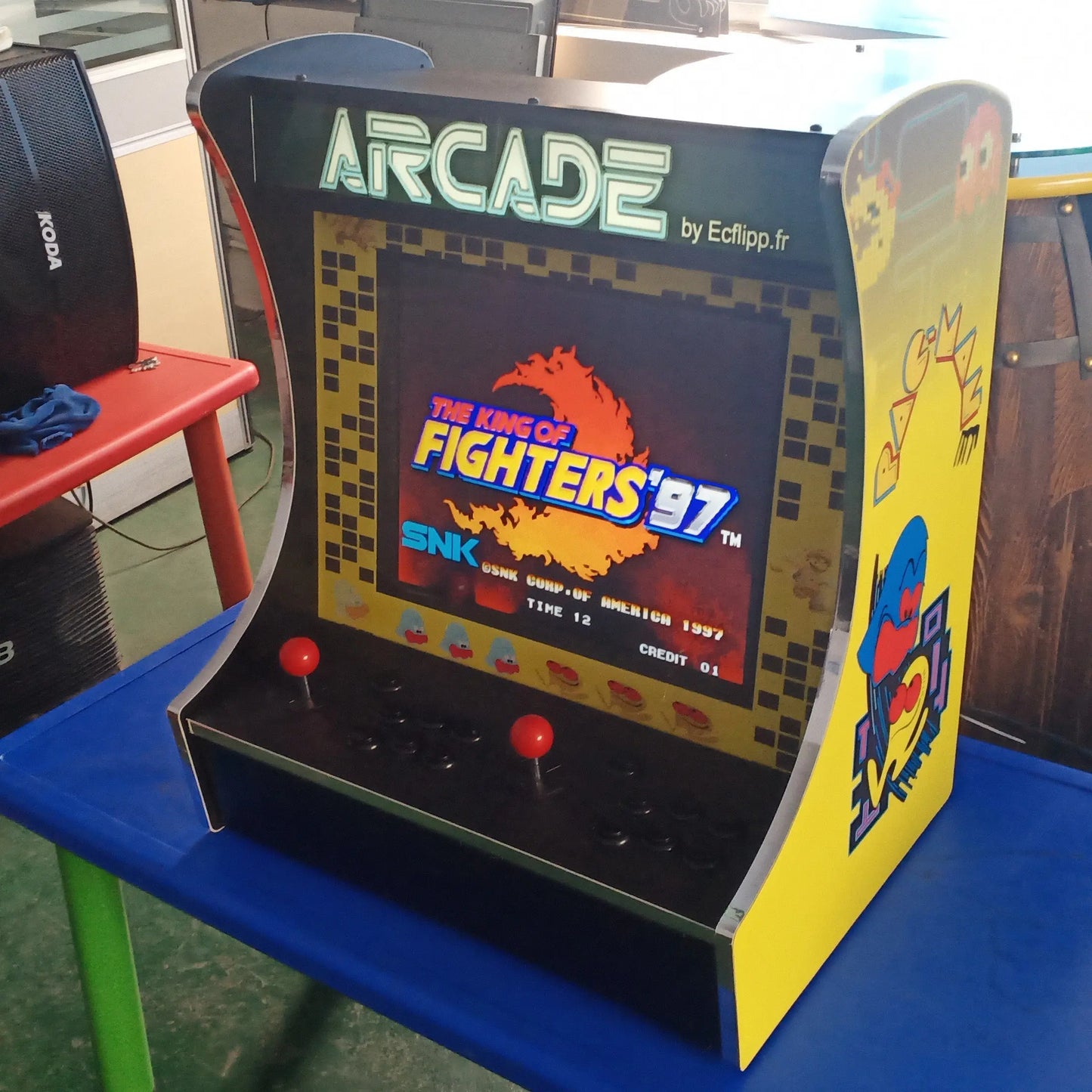 Pacman-arcade-mini-game-machine-Hot-Selling-FEC-Coin-Operated-games-Tomy-Arcade