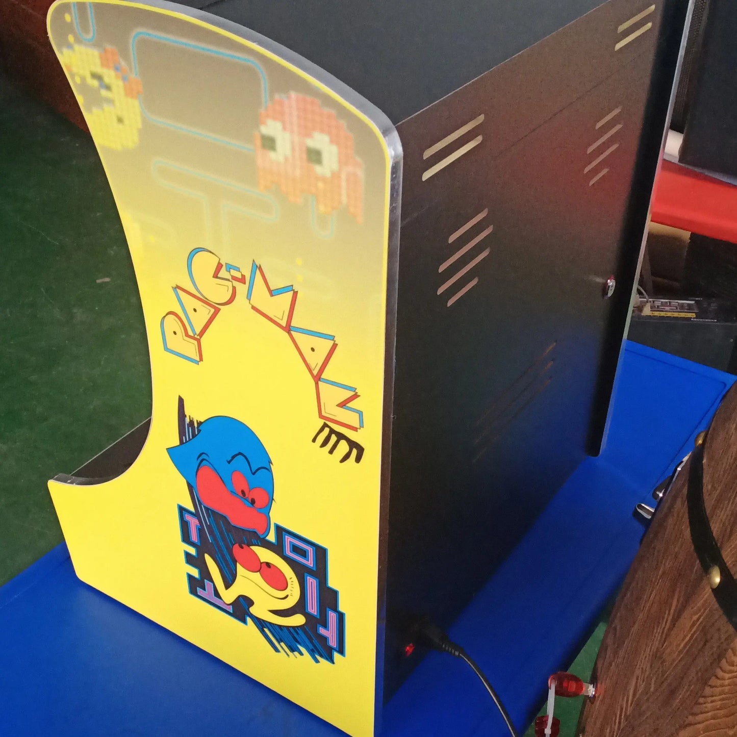Pacman-arcade-mini-game-machine-Hot-Selling-FEC-Coin-Operated-games-Tomy-Arcade