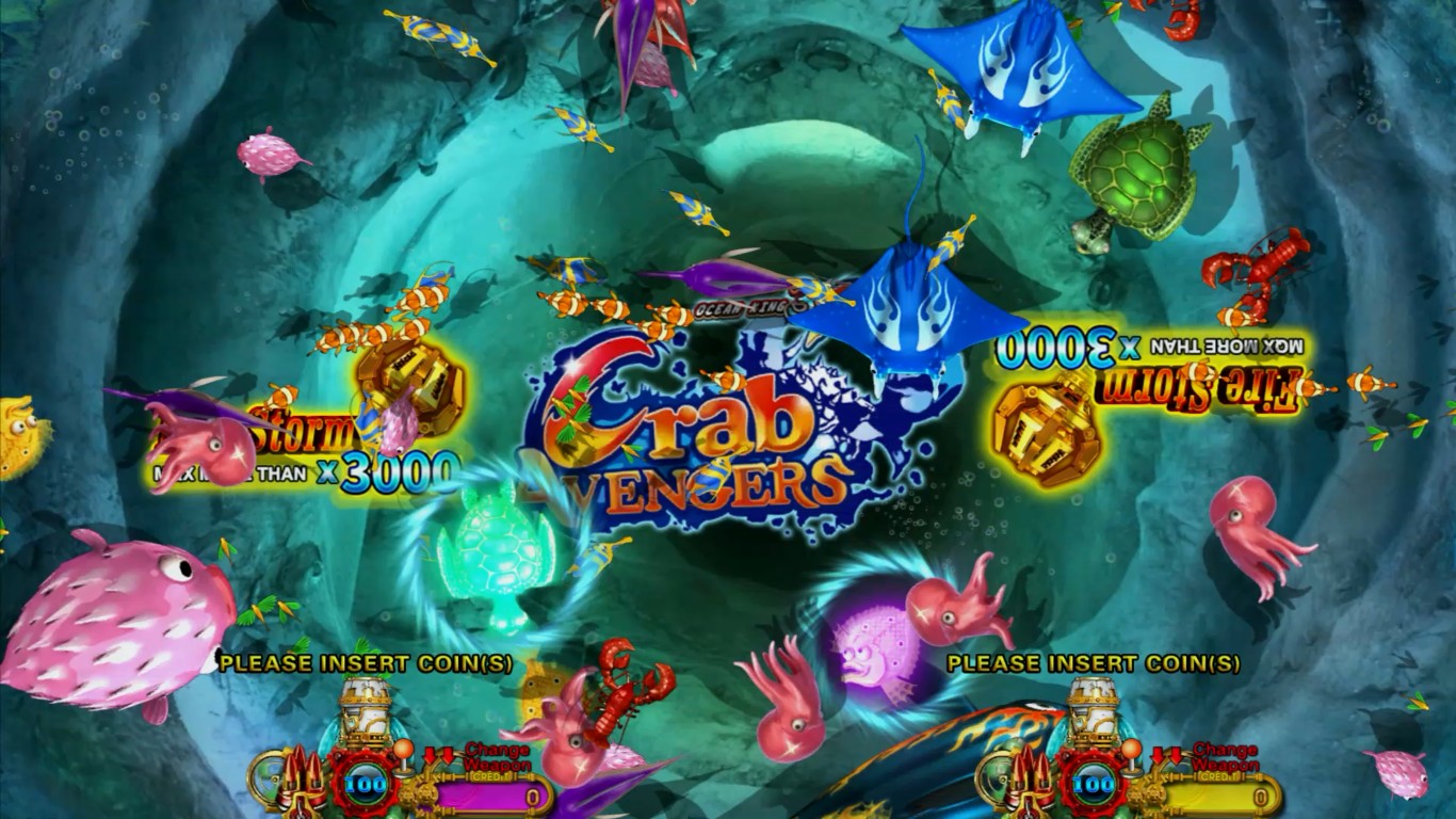Crab-Avengers-Kit-IGS-Ocean-king-3-Plus-Entertainment-Fishing-Casino-Shooting-Fish-Game-Machine-fish-game-softwar-Tomy-Arcade