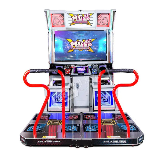 Pump-it-up-XX-Arcade-20th-Anniversary-LX-Cabs-Dancing-music-game-machine-tomy-arcade