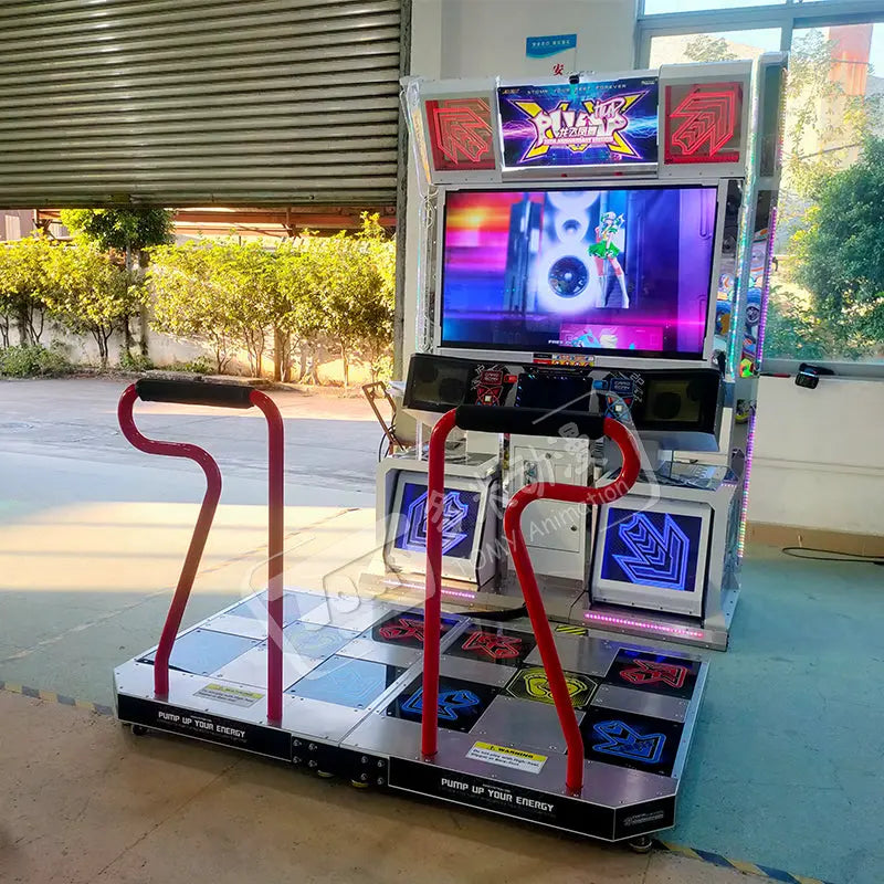 Pump-it-up-XX-Arcade-20th-Anniversary-LX-Cabs-Dancing-music-game-machine-tomy-arcade