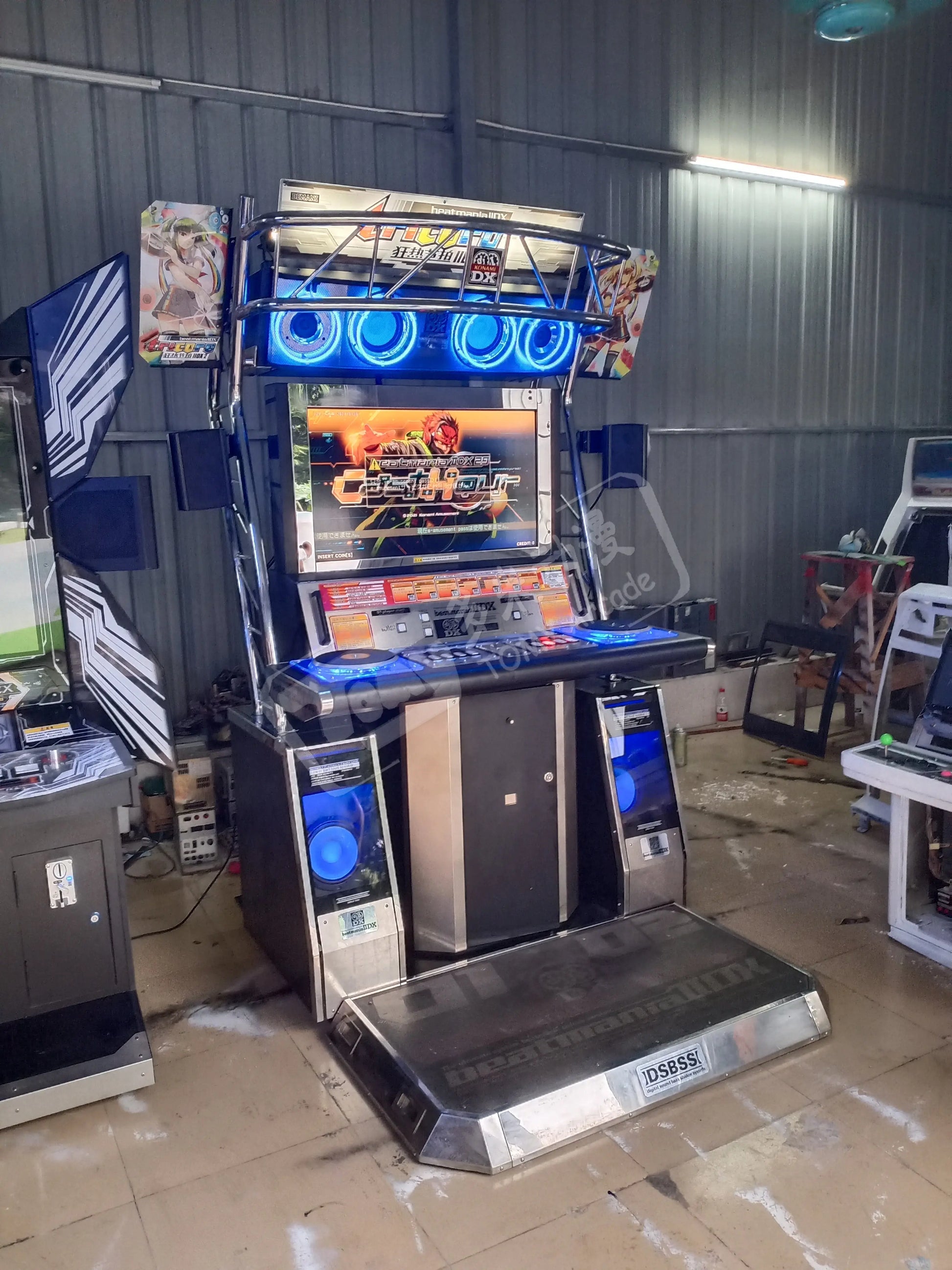 Beatmania-II-DX-29-Retro-Musical-Video-Game-Beatmania-II-DX-Cast-Hour-for-Sale-tomy-arcade