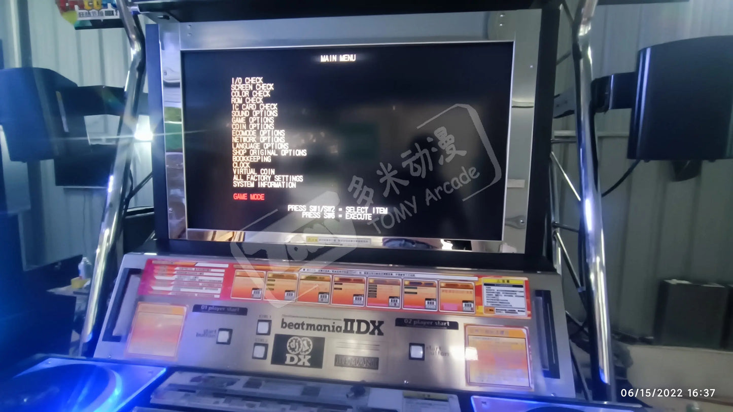 Beatmania-II-DX-29-Retro-Musical-Video-Game-Beatmania-II-DX-Cast-Hour-for-Sale-tomy-arcade