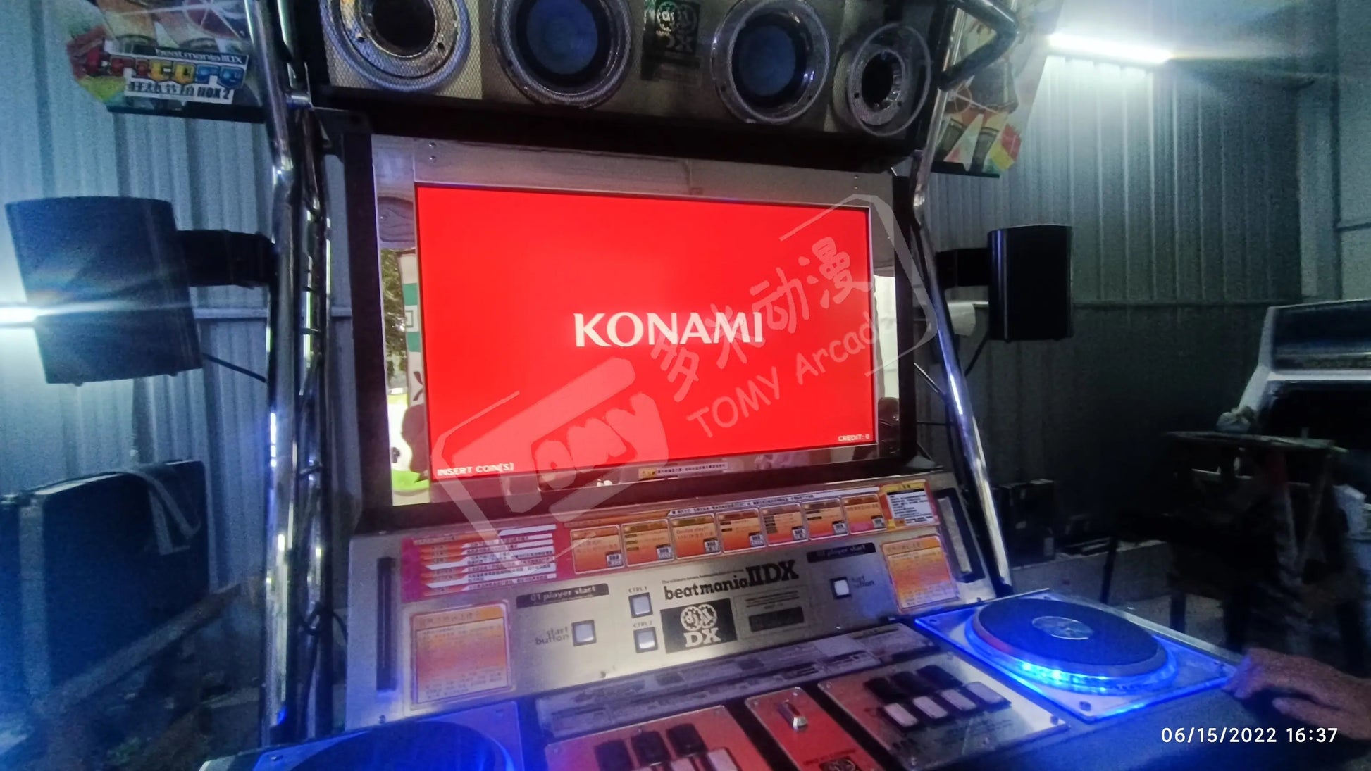 Beatmania-II-DX-29-Retro-Musical-Video-Game-Beatmania-II-DX-Cast-Hour-for-Sale-tomy-arcade