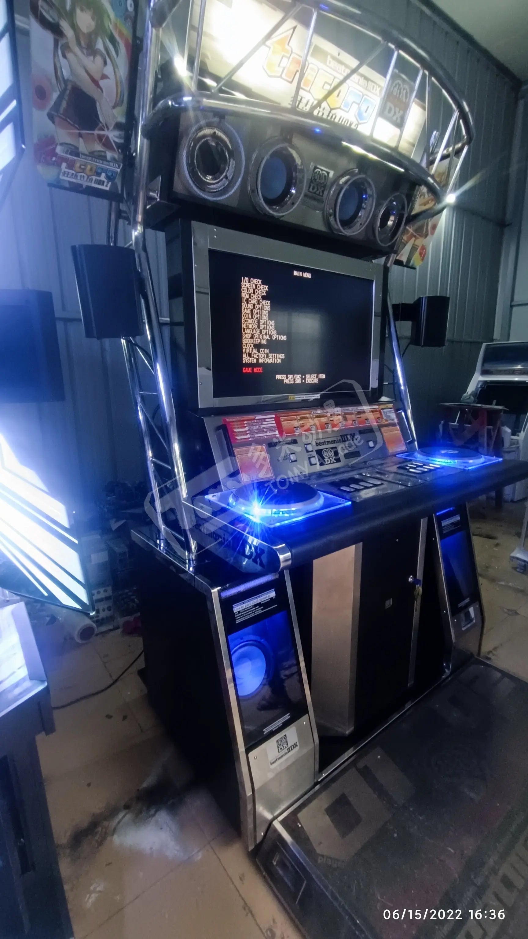 Beatmania-II-DX-29-Retro-Musical-Video-Game-Beatmania-II-DX-Cast-Hour-for-Sale-tomy-arcade