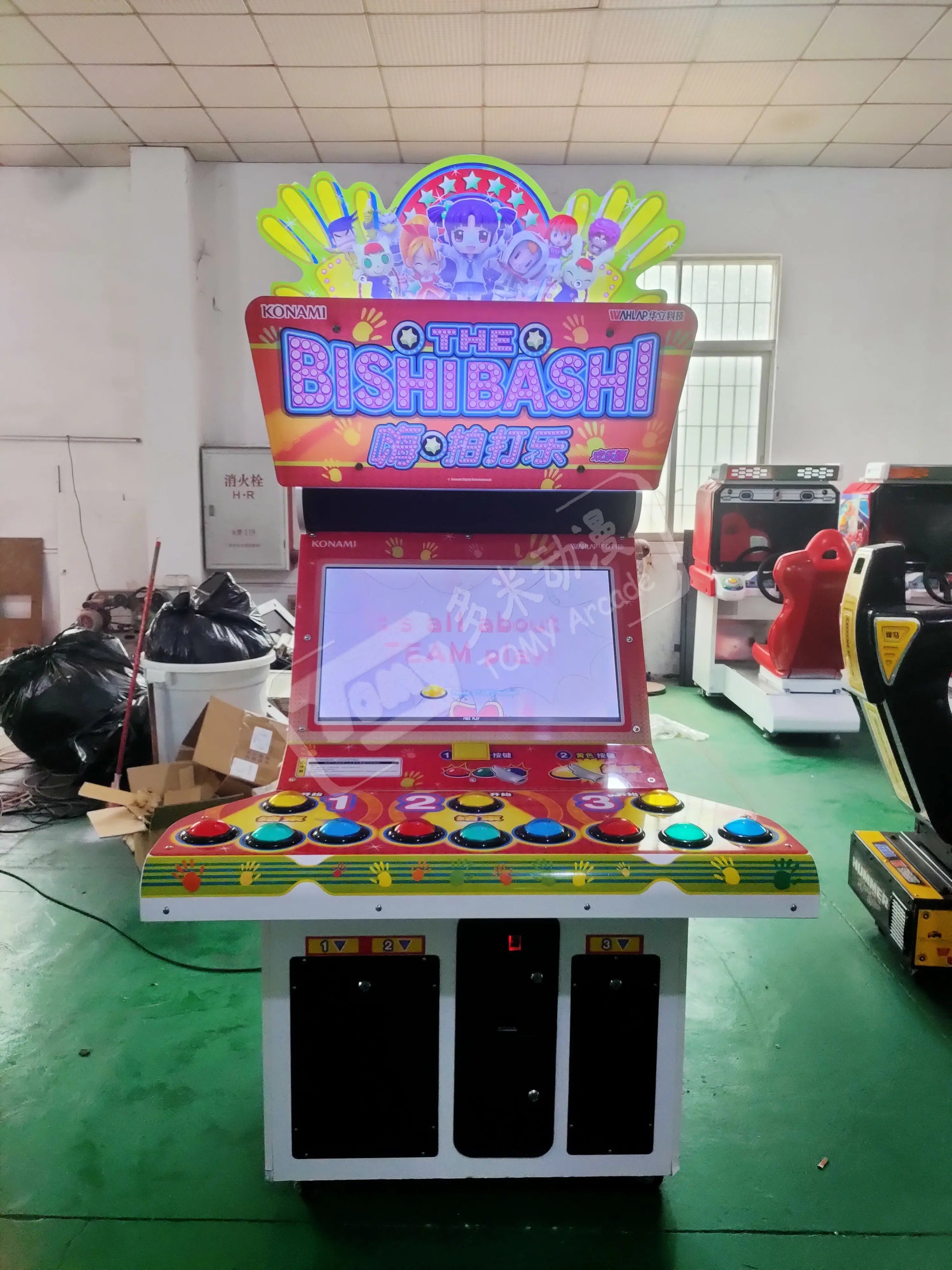 The-Bishi-Bashi-Arcade-Original-Retro-Musical-Video-Game-The-Bishi-Bashi-for-Sale-TOMY-Arcade