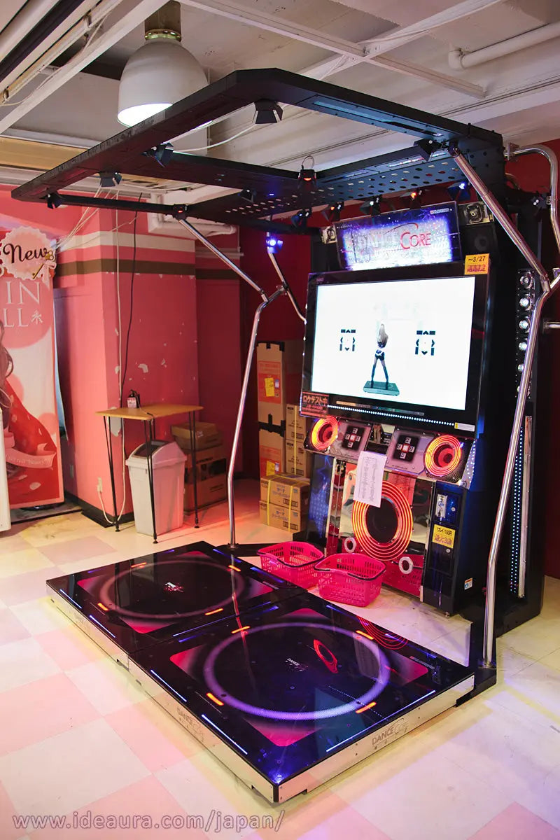 Dance-Core-Dancing-game-machine-Coin-Operated-Music-Arcade-Game-Machine-Used-Retro-Amusement-Tomy-Arcade