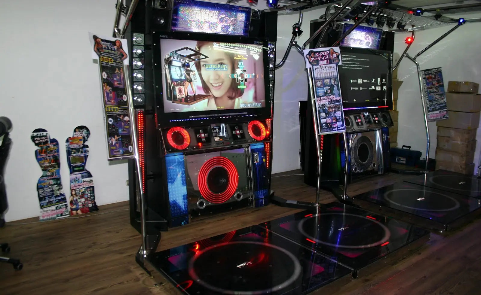 Dance Core Dancing game machine Retro Amusement Music Arcade Games ...