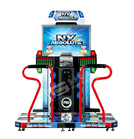 PUMP-IT-UP-NXA-Retro-Amusement-Coin-Operated-PIU-2009-Dancing-Game-Machine-Tomy-Arcade